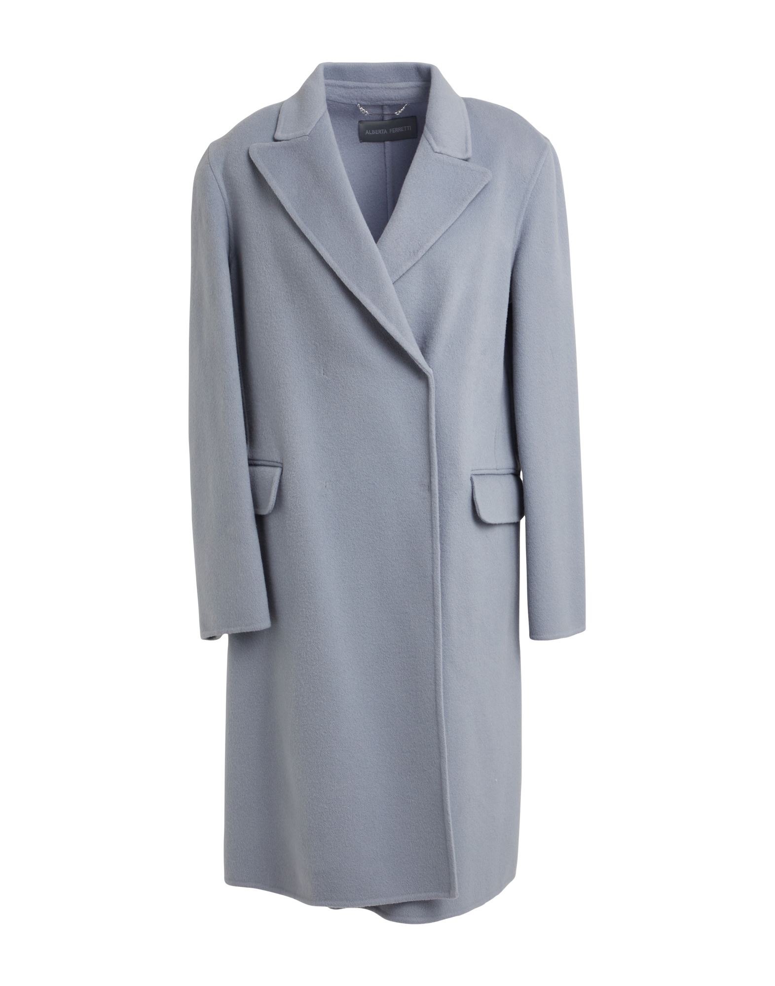 Alberta Ferretti Coats In Grey