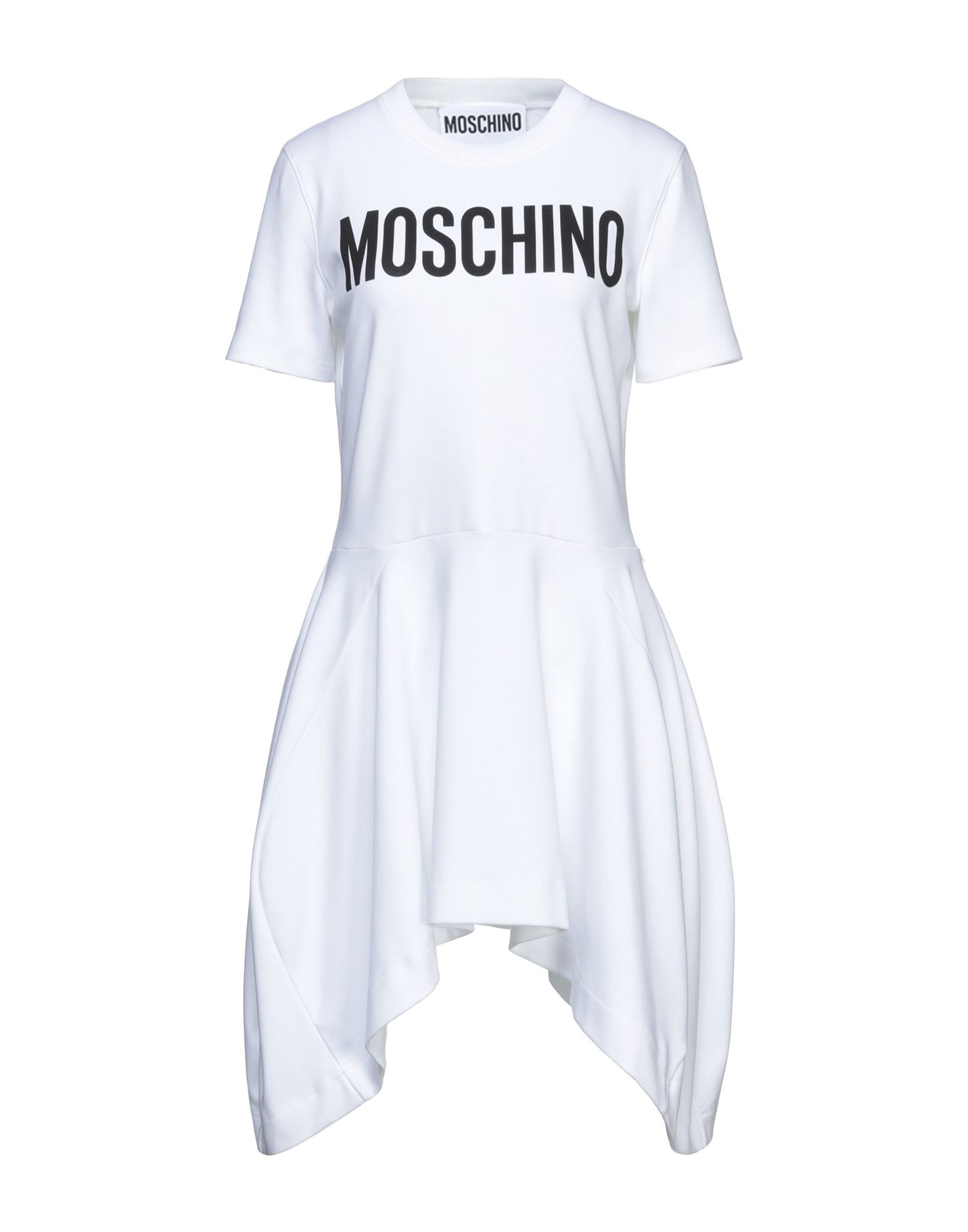 Moschino Short Dresses In White