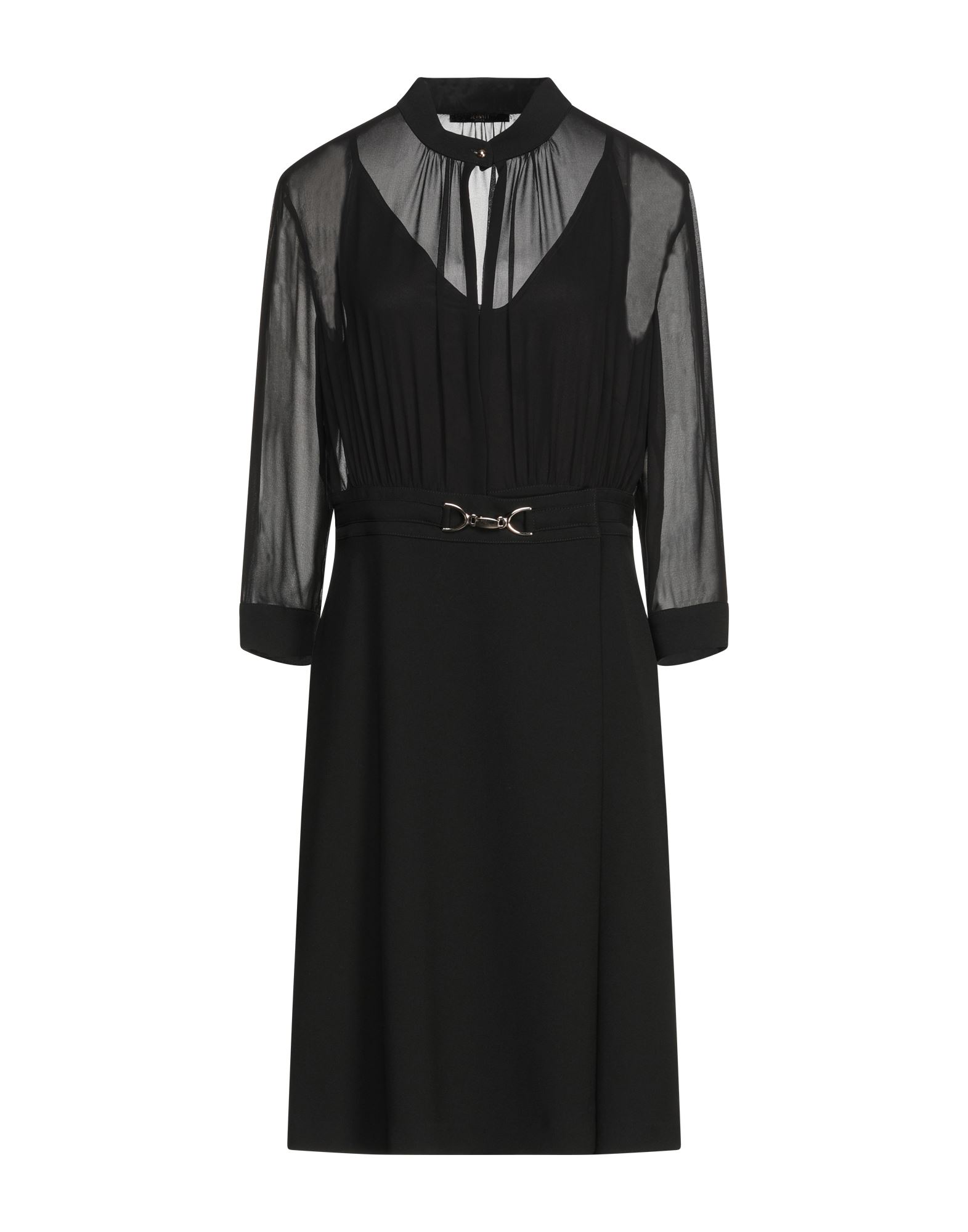 Seventy Sergio Tegon Midi Dresses In Black