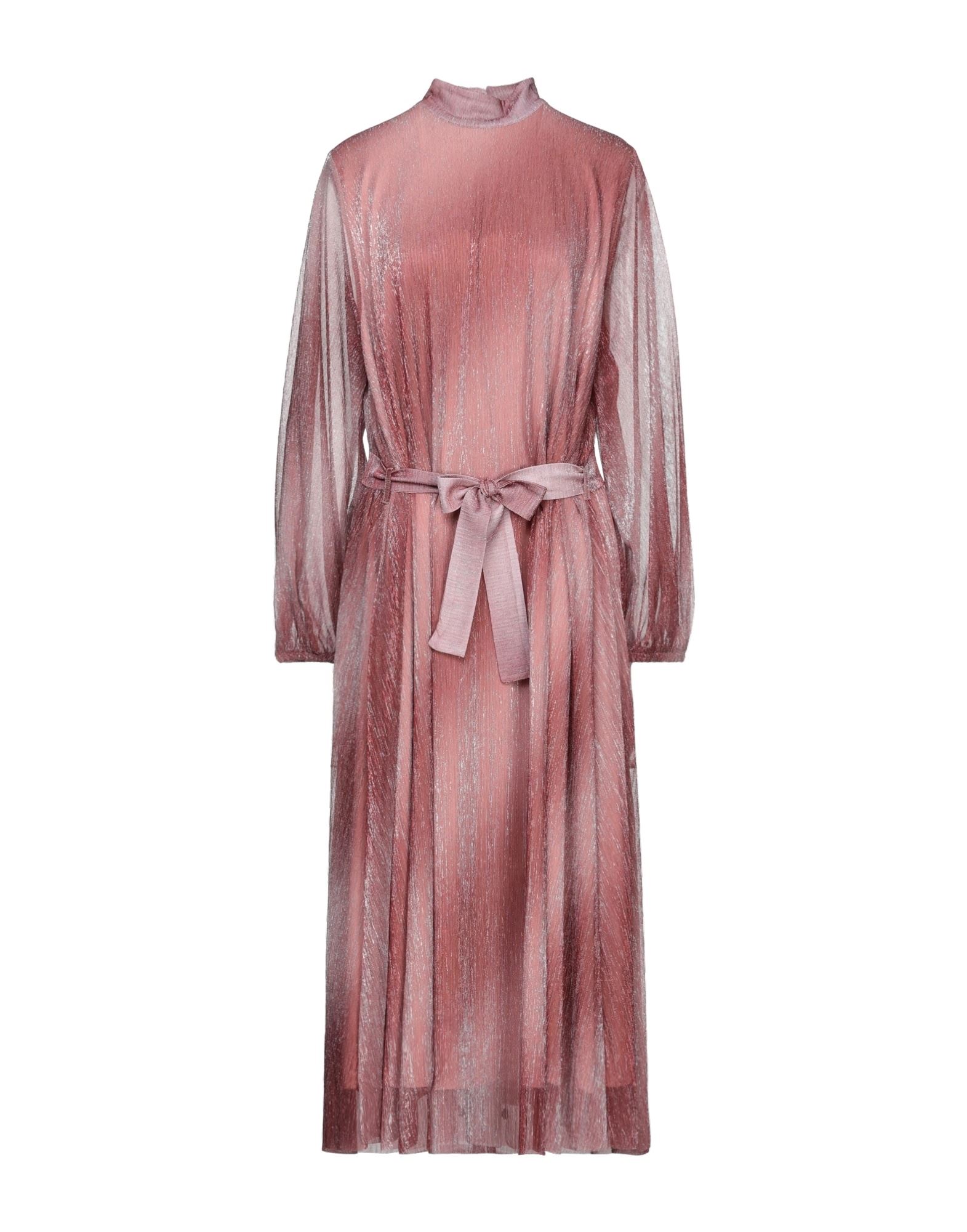 Second Female Midi Dresses In Pastel Pink | ModeSens