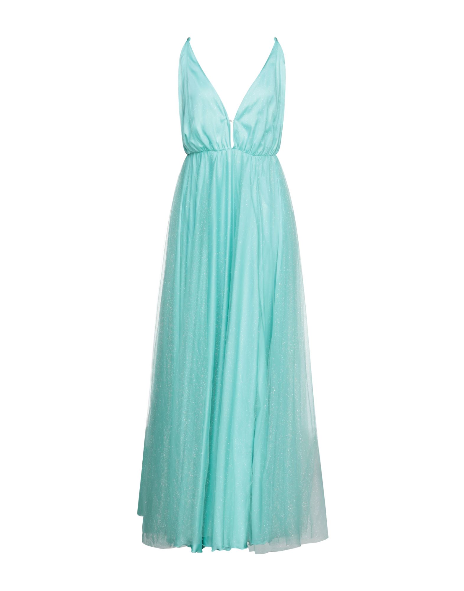 Feleppa Woman Maxi Dress Turquoise Size 6 Polyester In Green
