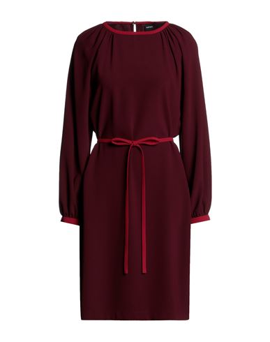 Aspesi Woman Midi Dress Burgundy Size 8 Polyester In Red