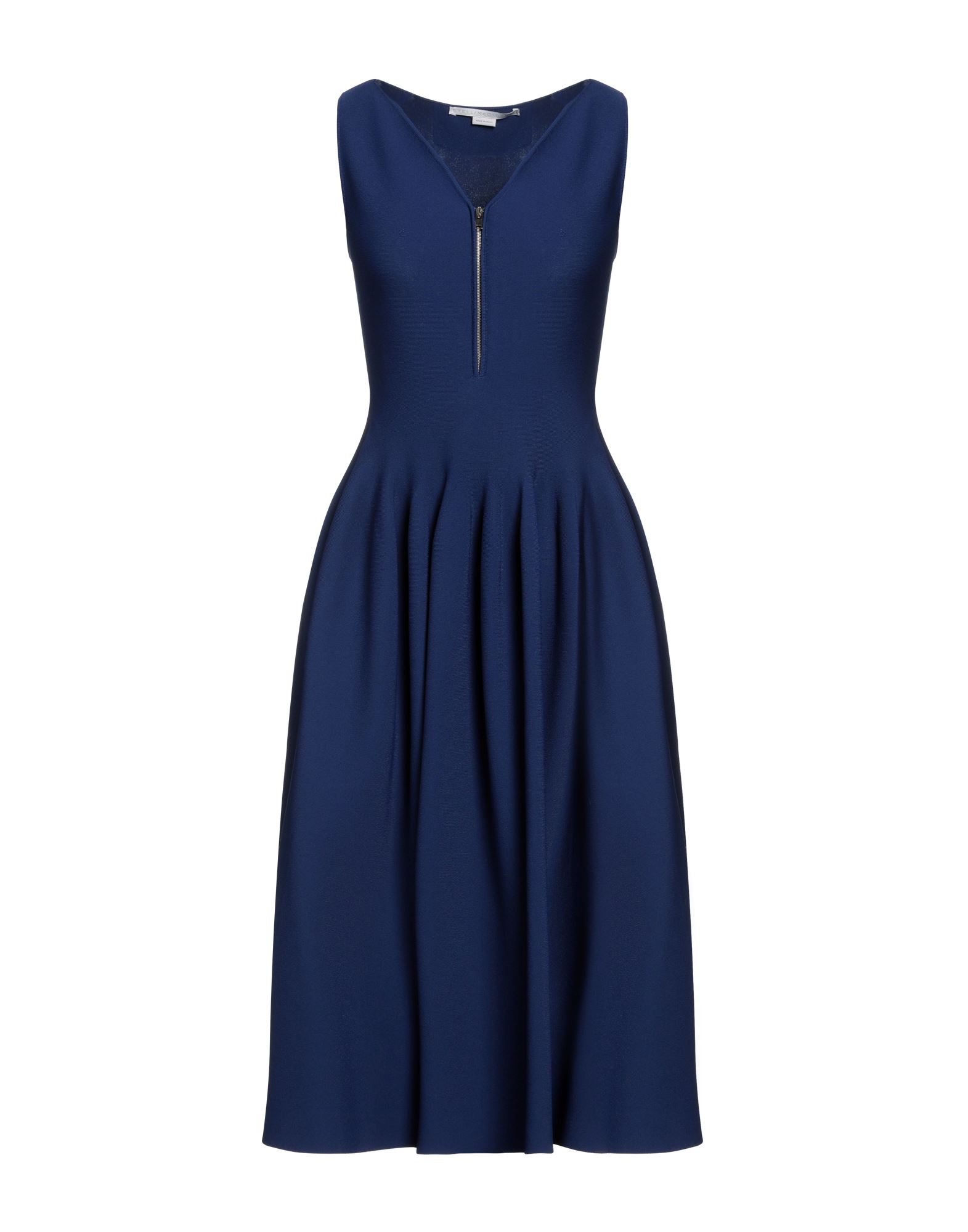 Stella Mccartney Midi Dresses In Navy Blue