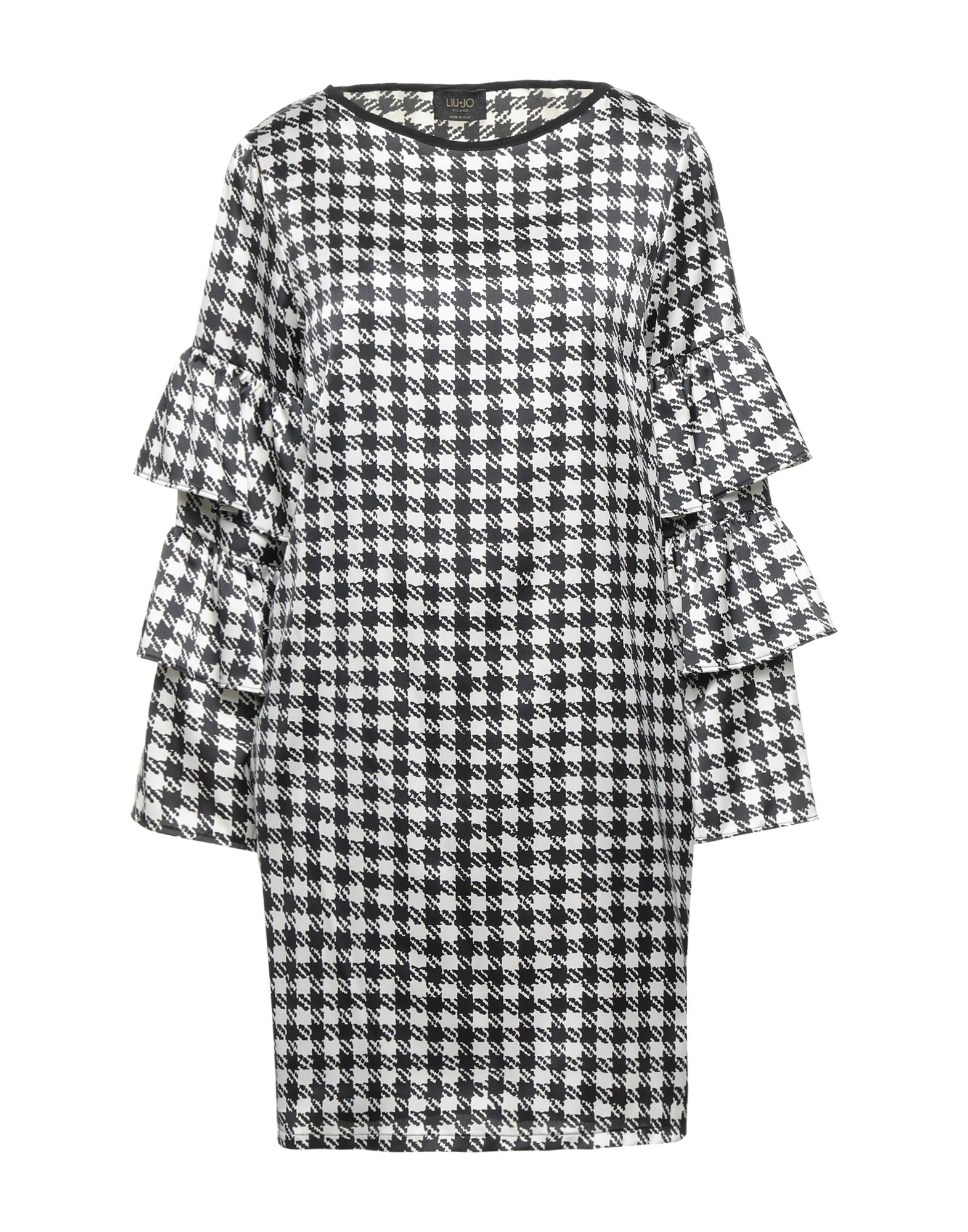 Shop Liu •jo Woman Mini Dress White Size 6 Polyester, Elastane