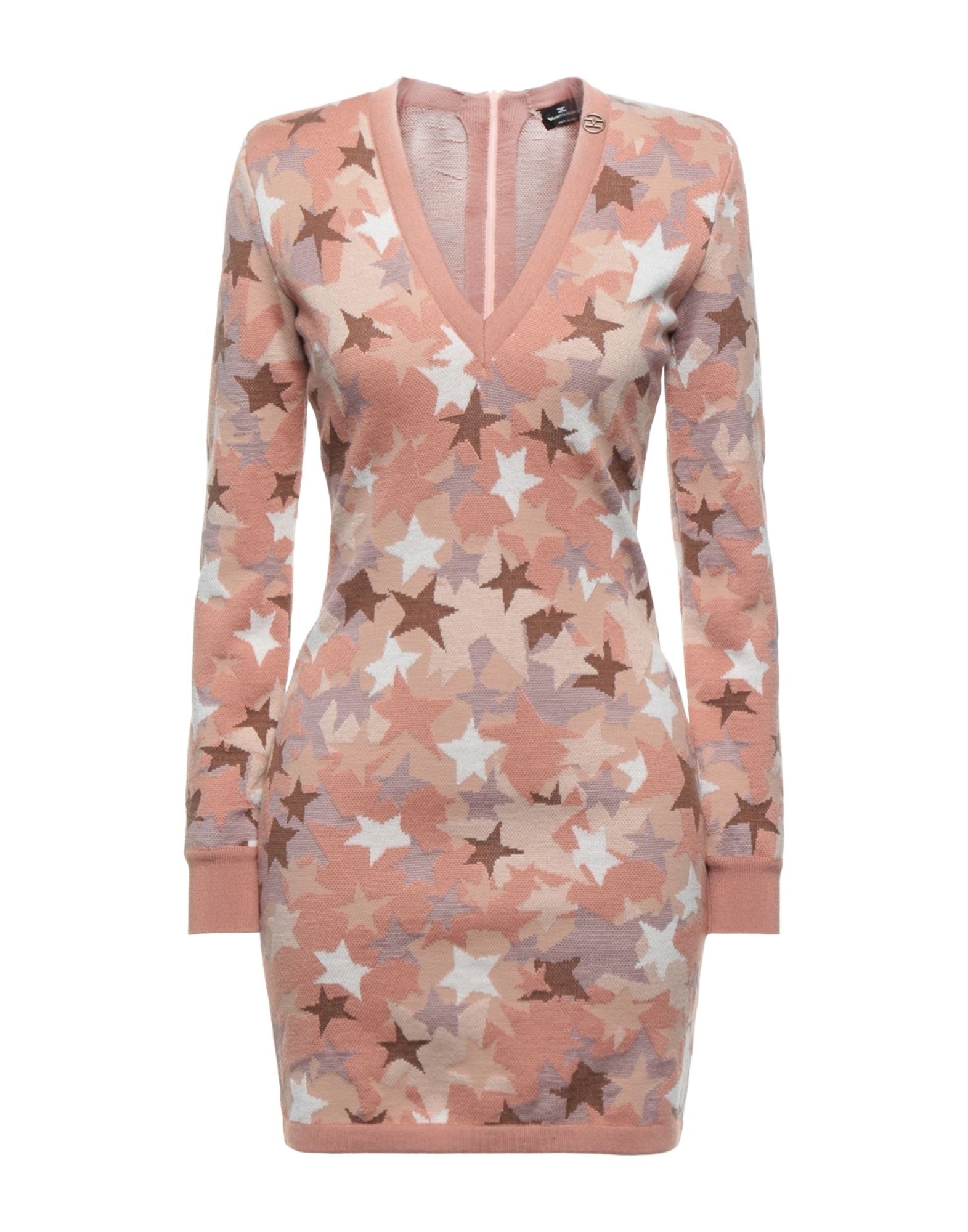 Elisabetta Franchi Short Dresses In Pale Pink