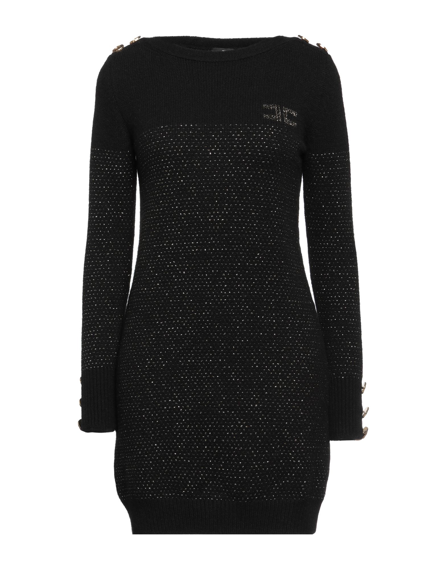 Elisabetta Franchi Short Dresses In Black