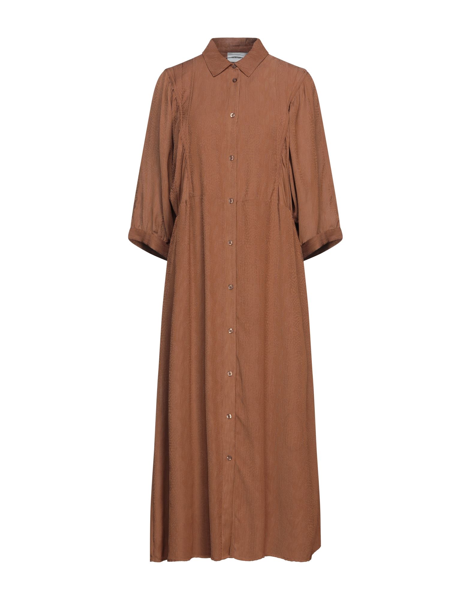 Gestuz Midi Dresses In Brown