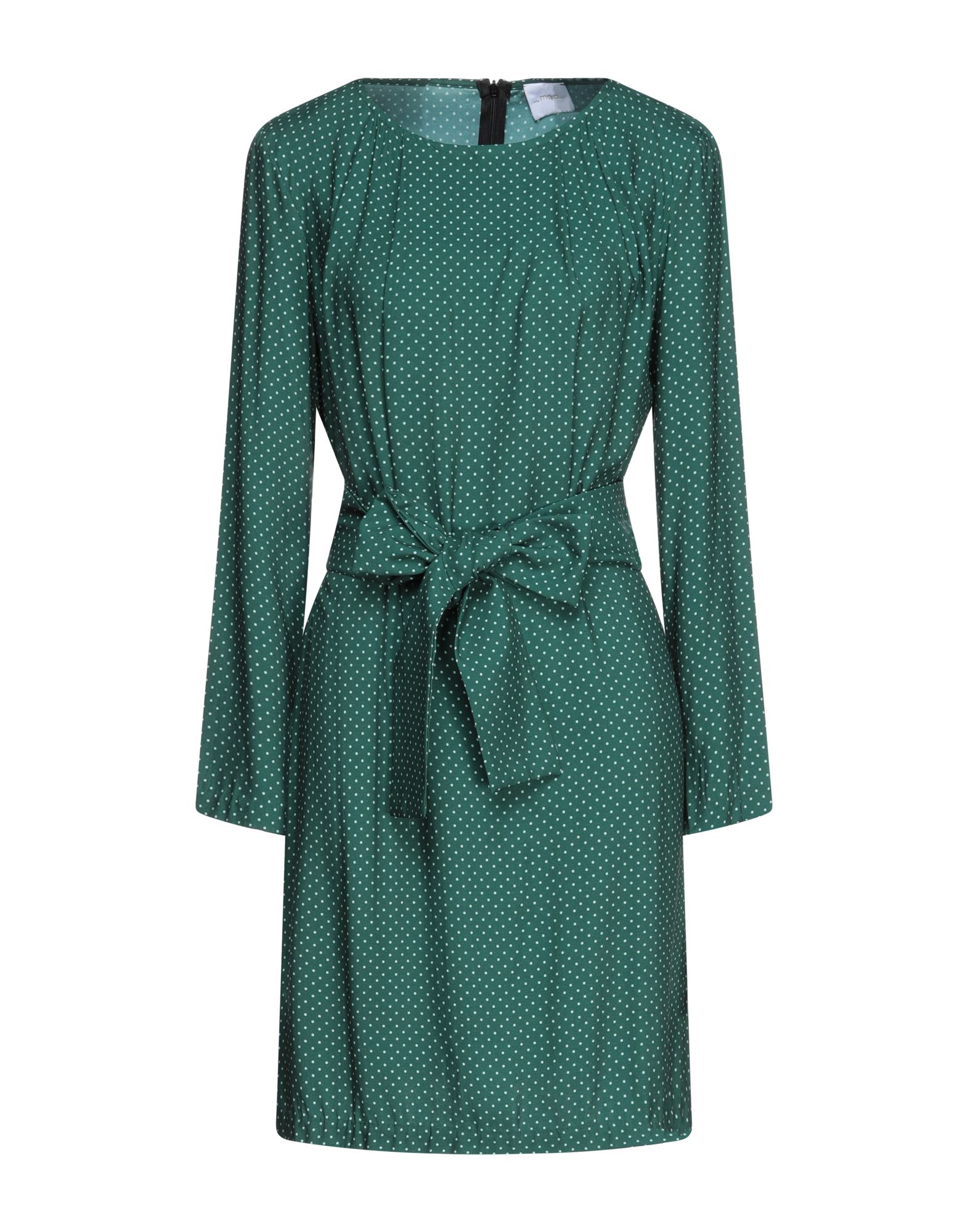 Merci .., Woman Mini Dress Emerald Green Size 10 Viscose