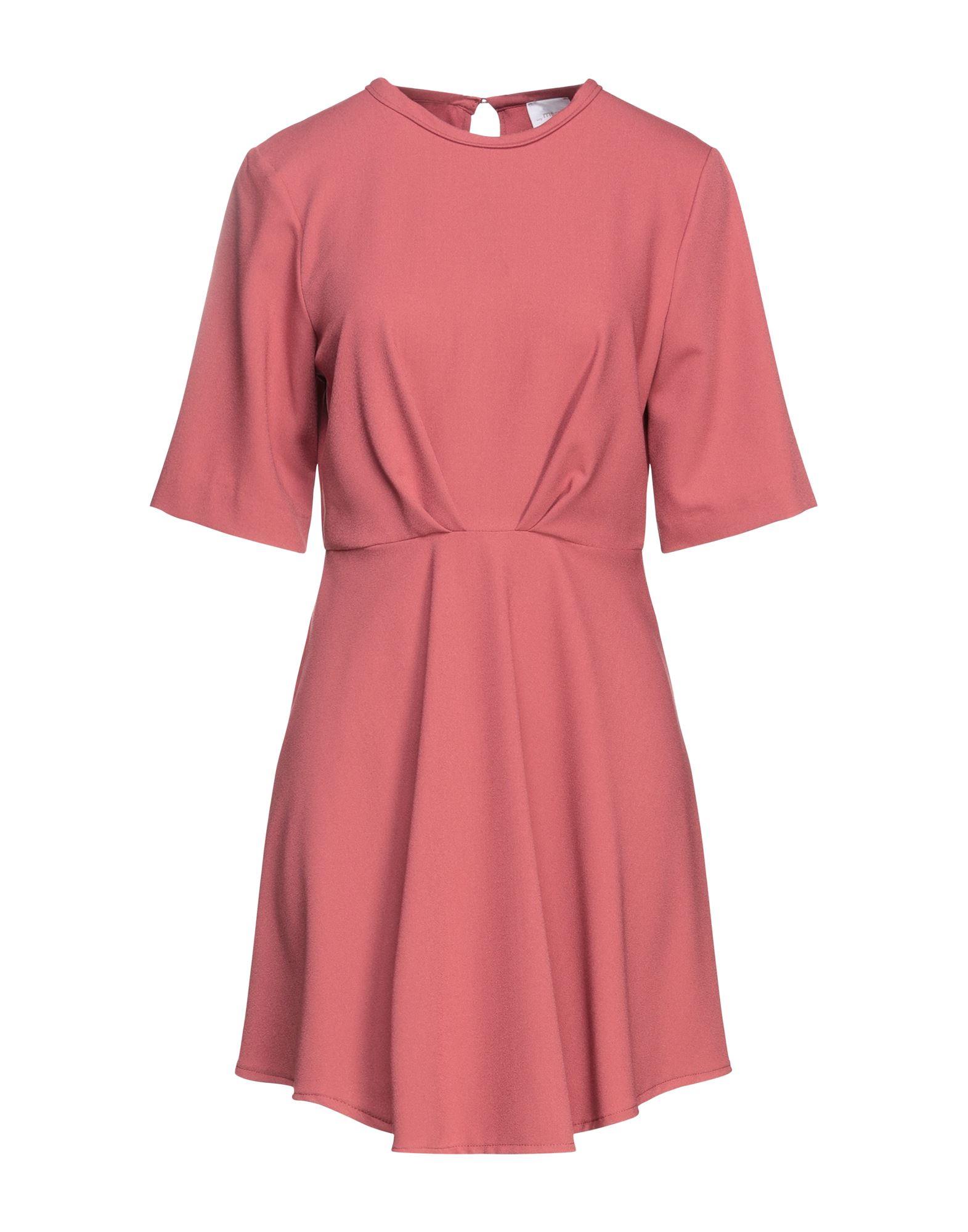 Merci .., Woman Mini Dress Pastel Pink Size 10 Polyester, Viscose, Elastane