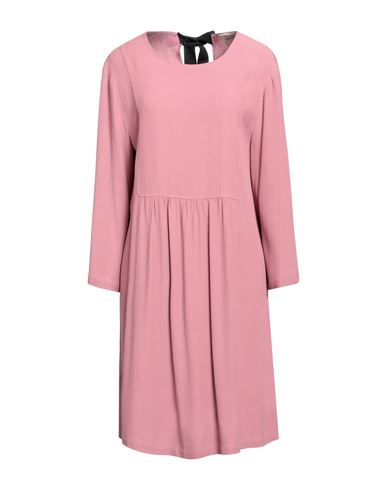 Semicouture Woman Short Dress Pastel Pink Size 10 Viscose
