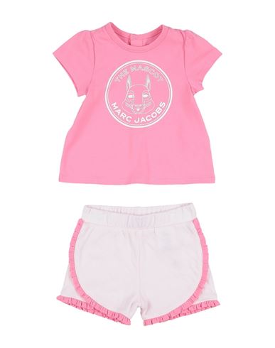 Marc Jacobs Newborn Girl Baby Set Pink Size 3 Cotton