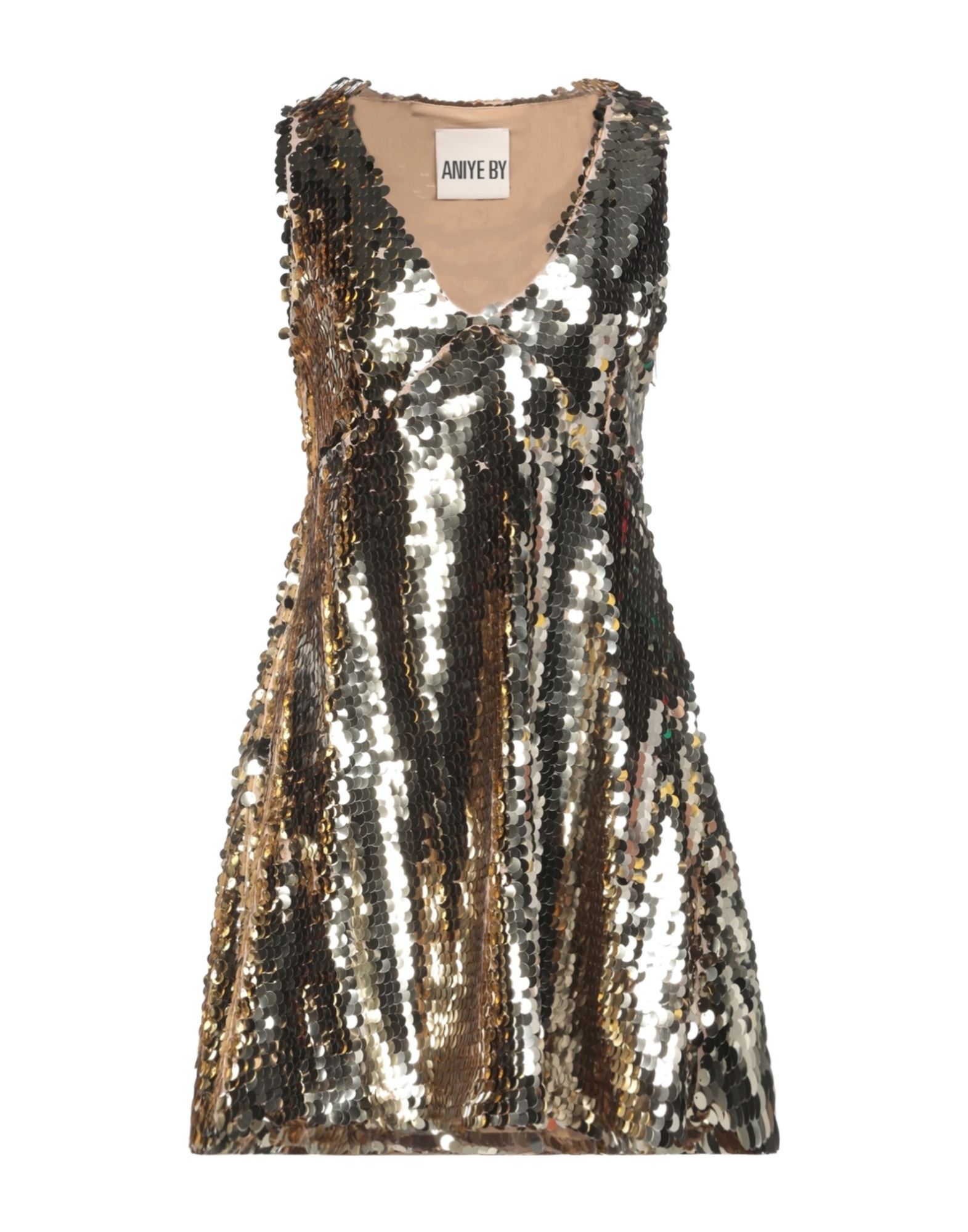 Aniye By Short Dresses In Gold
