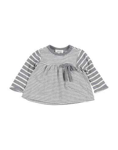 Aletta Newborn Girl Baby Dress Grey Size 3 Cotton, Acrylic, Elastane, Viscose, Polyamide