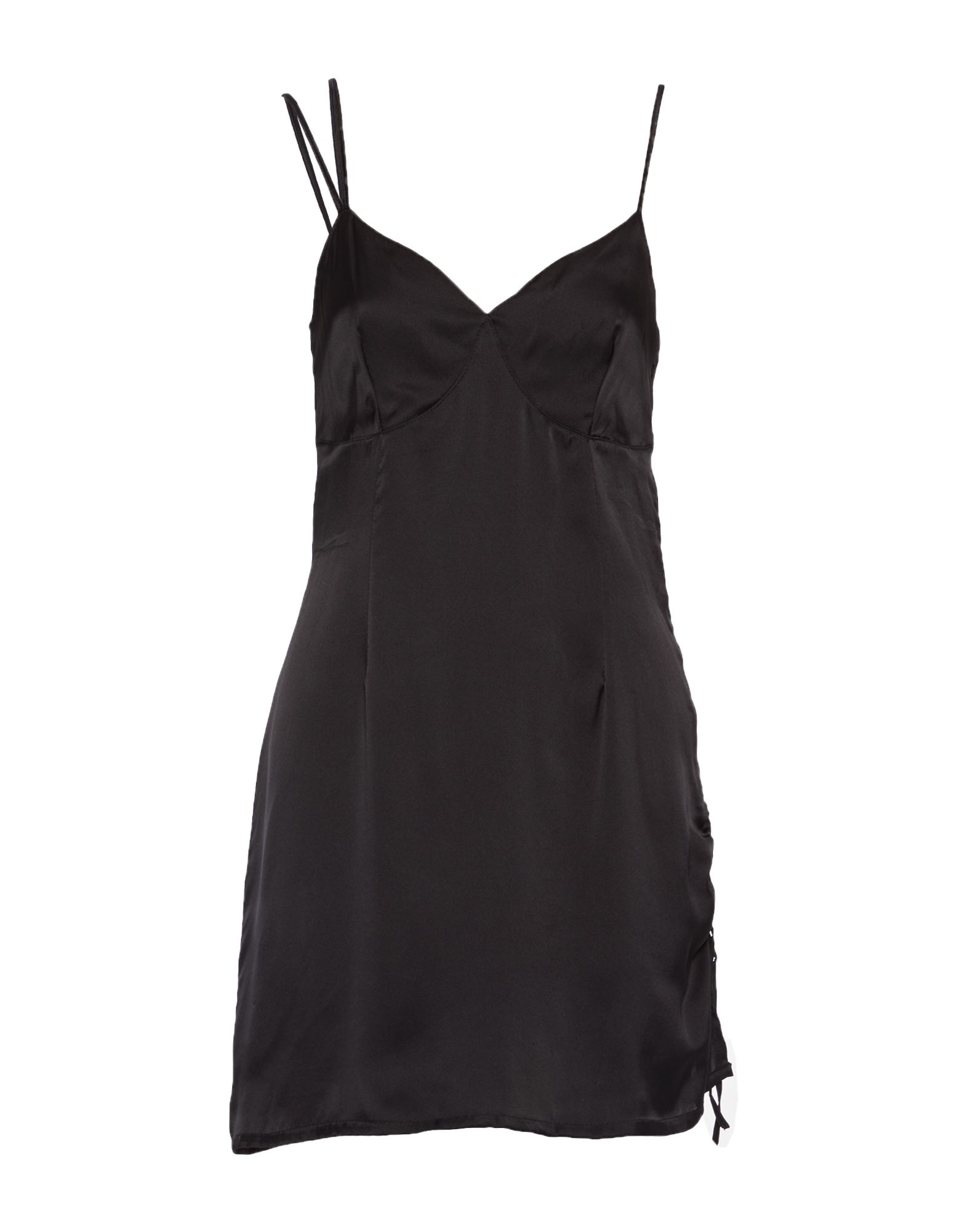 Maison Cléo Short Dresses In Black | ModeSens