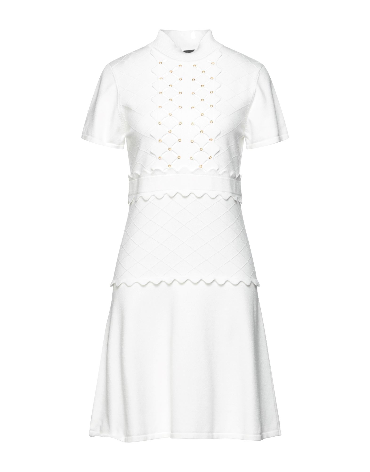 大阪購入 レーヨン レディース ミニワンピース ドレス ポリエステル ホワイト セール開催中 Pinko L Bqksv 72 28 セールを開催する Europub Co Uk