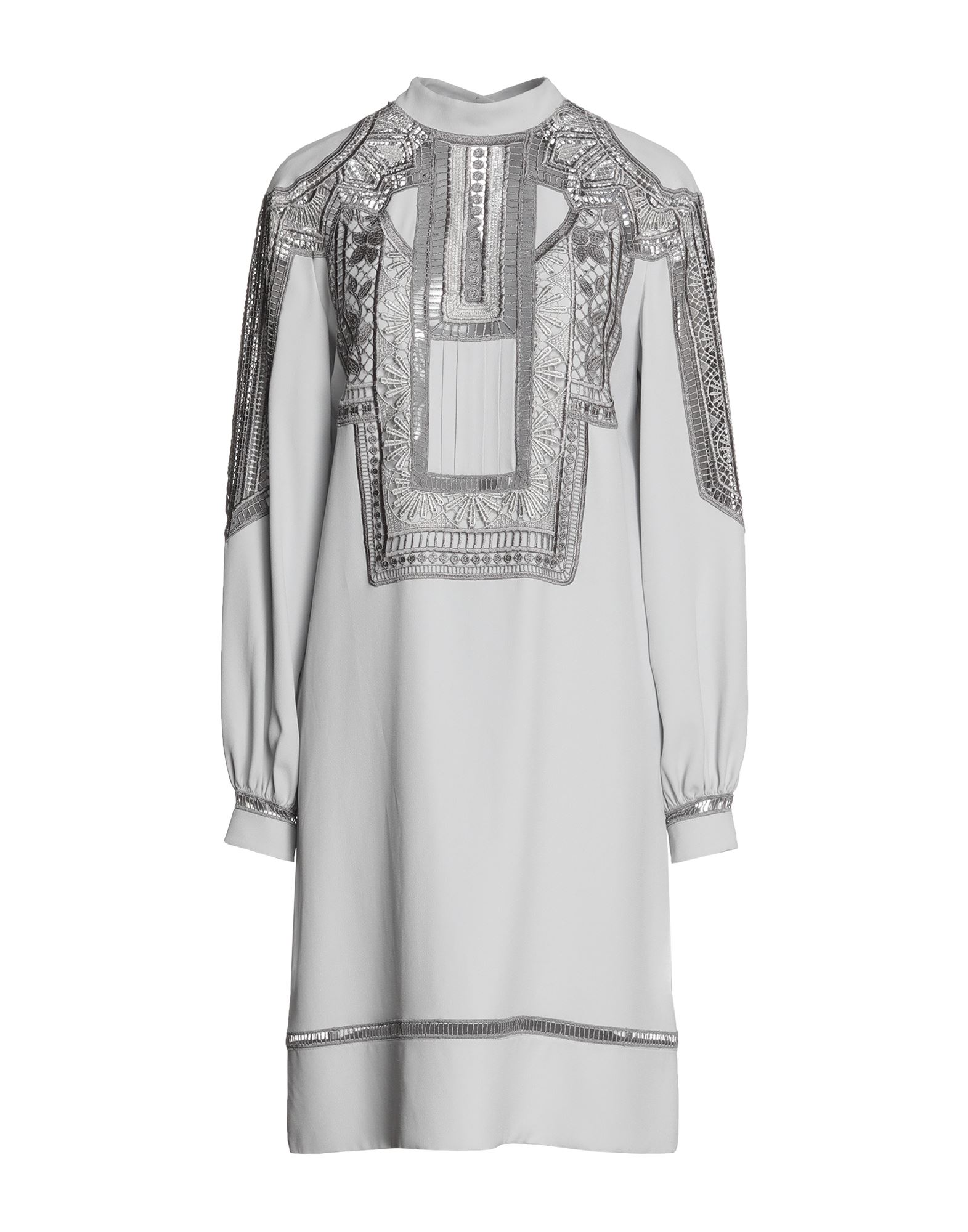Alberta Ferretti Short Dresses In Light Grey