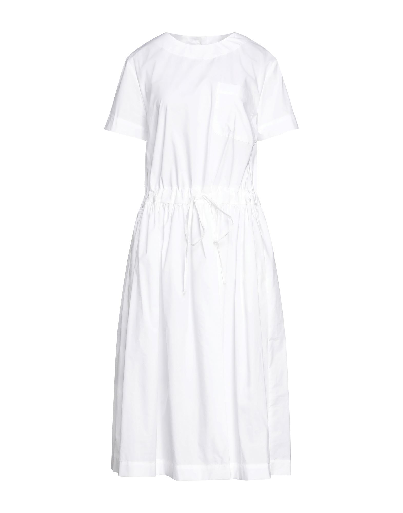 Meimeij Midi Dresses In White