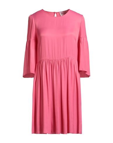 Be Blumarine Woman Mini Dress Pink Size 4 Viscose In Pink