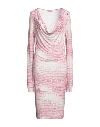 Galliano Woman Mini Dress Pink Size 8 Viscose, Elastane