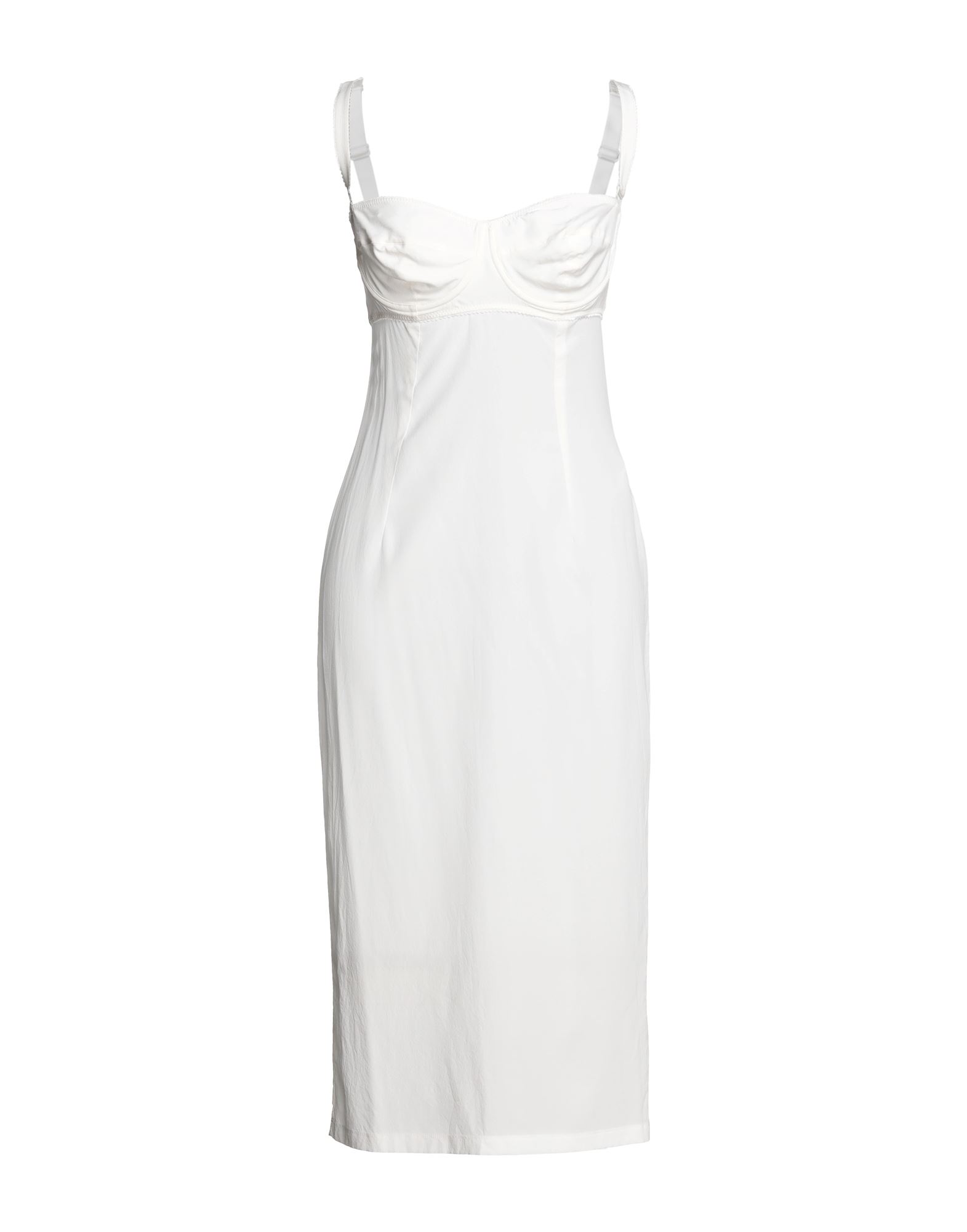 Dolce & Gabbana Midi Dresses In White