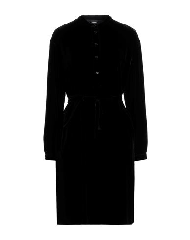 Aspesi Woman Mini Dress Black Size 8 Viscose, Silk