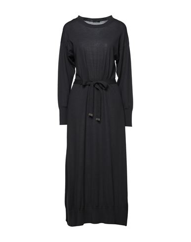 Woman Midi dress Black Size XS Polyester