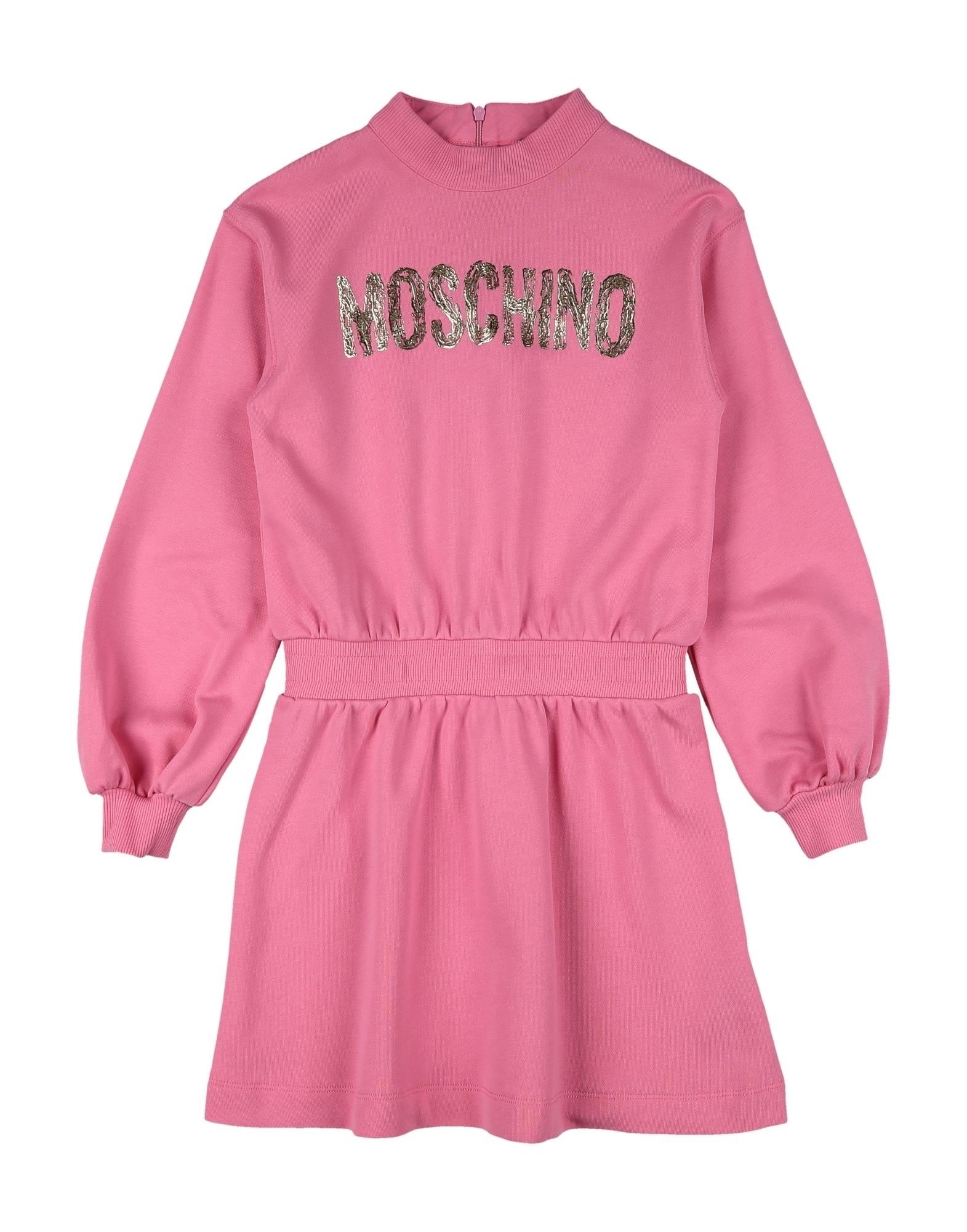 ＜YOOX＞ ★34%OFF！MOSCHINO TEEN ガールズ 9-16 歳 キッズワンピース ピンク 10 コットン 100%