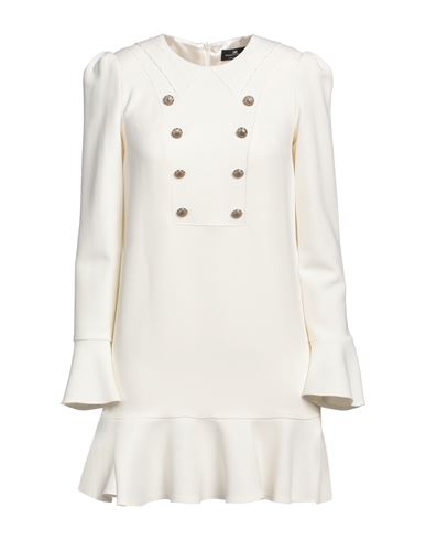 Elisabetta Franchi Woman Mini Dress Ivory Size 2 Viscose, Elastane In White
