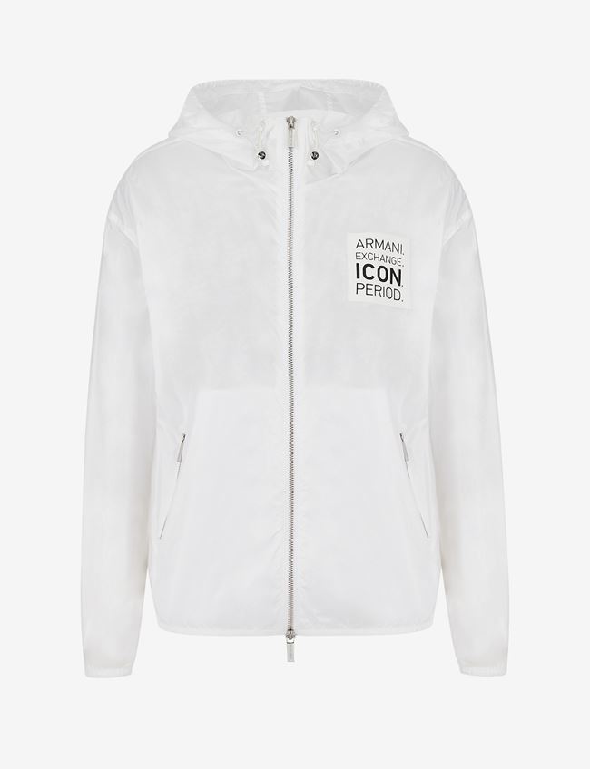 Armani Exchange Blouson Bianco Poliammide
