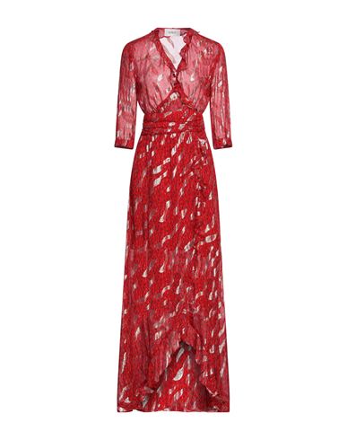 Длинное платье BA&SH Красный 15145264DS 