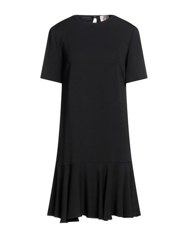 L'autre Chose L' Autre Chose Woman Short Dress Black Size 4 Acetate, Viscose