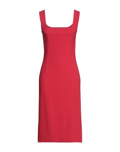 Woman Midi dress Copper Size 2 Polyamide