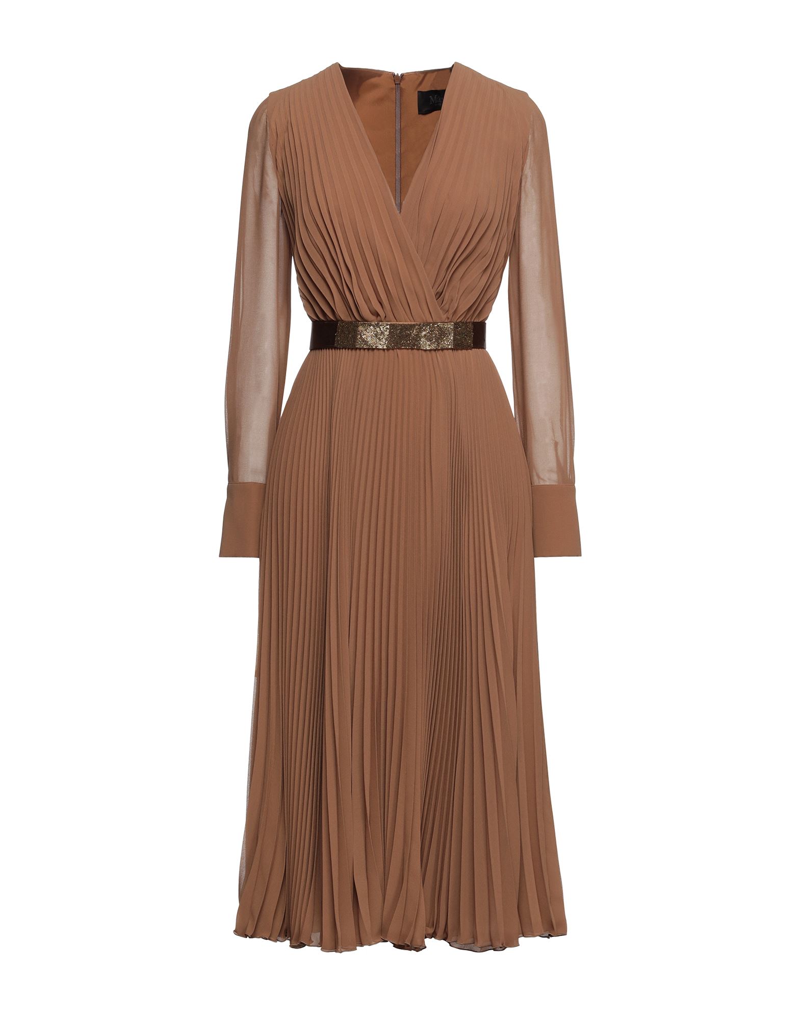 Max Mara Midi Dresses In Camel