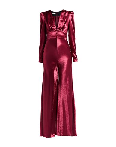 Philosophy Di Lorenzo Serafini Woman Jumpsuit Burgundy Size 6 Polyester In Burgundy