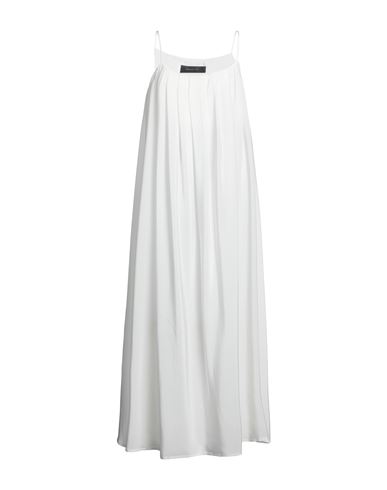 Federica Tosi Woman Long Dress Ivory Size 2 Silk In White