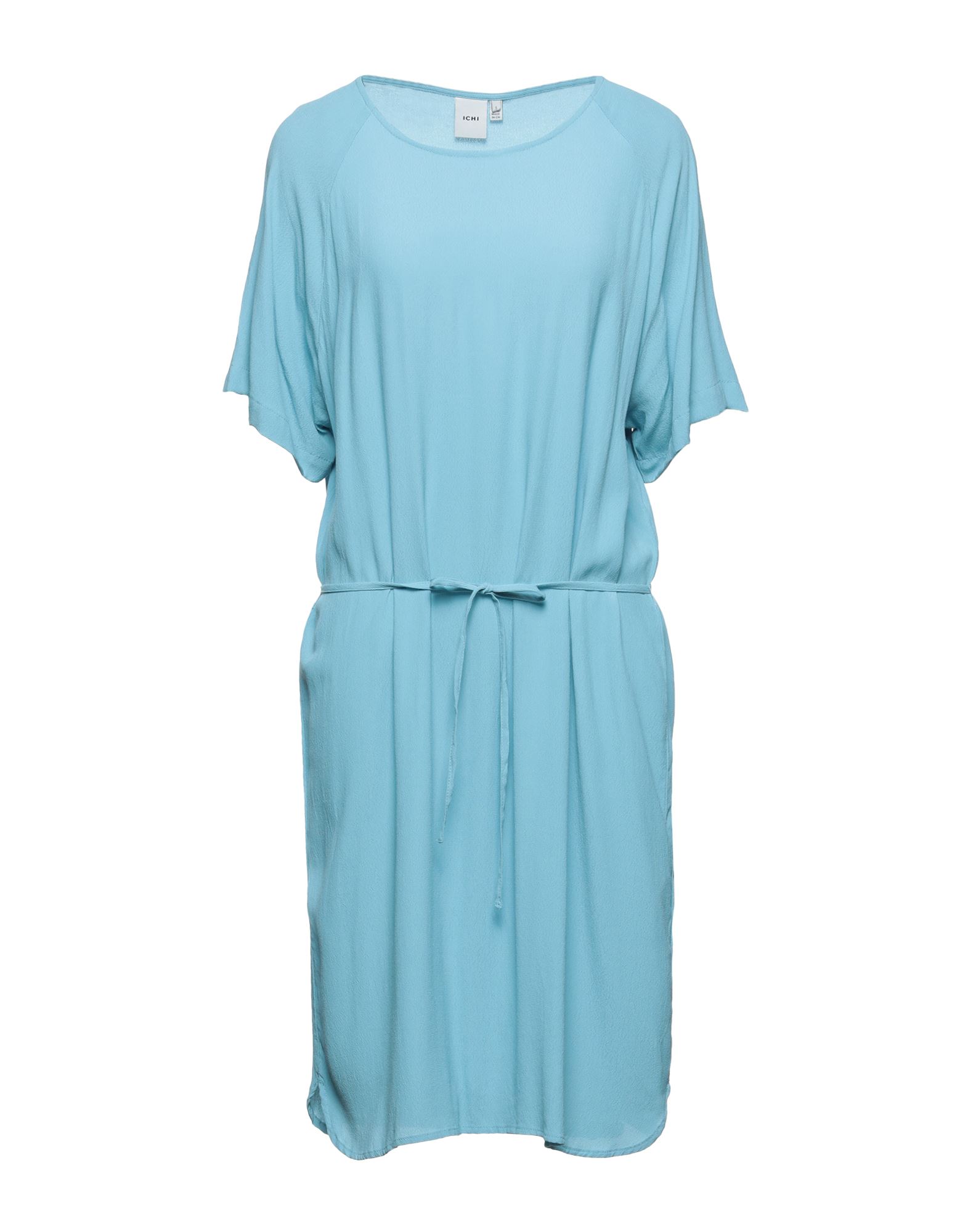 Ichi Midi Dresses In Sky Blue | ModeSens