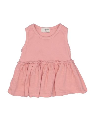 1+ In The Family 1 + In The Family Newborn Girl Baby Dress Salmon Pink Size 1 Cotton, Elastane