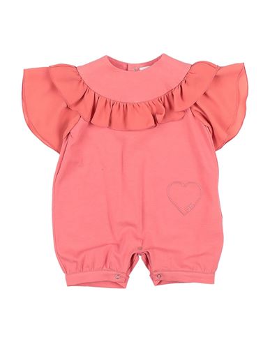 Elisabetta Franchi Newborn Girl Baby Jumpsuits & Overalls Pink Size 1 Cotton, Elastane, Polyester