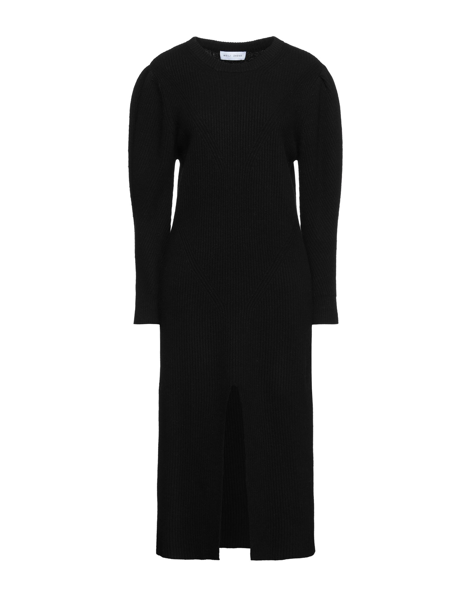 Weili Zheng Midi Dresses In Black