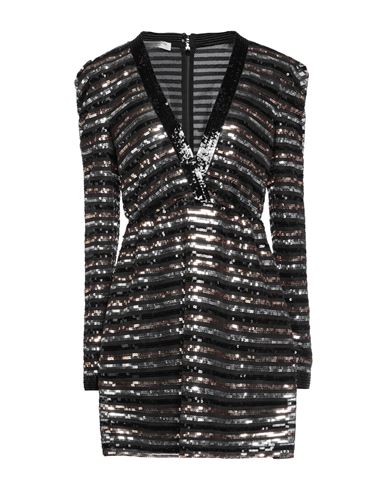 Shop Philosophy Di Lorenzo Serafini Woman Mini Dress Black Size 4 Polyester