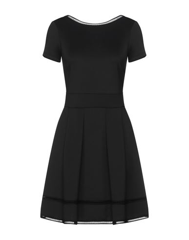 Woman Mini dress Black Size M Cotton