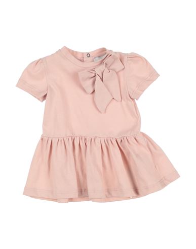 Le Petit Coco Newborn Girl Baby Dress Blush Size 1 Cotton In Pink