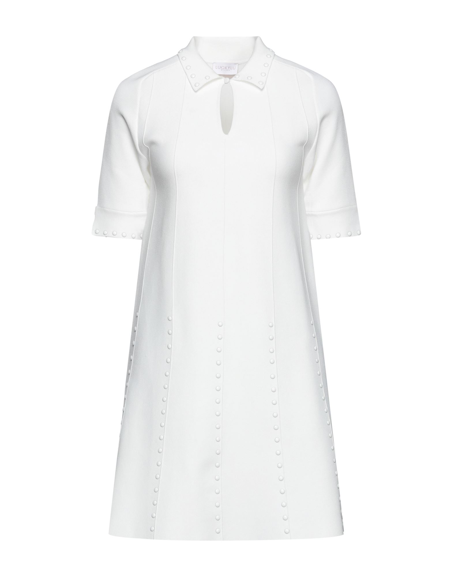 Luckylu  Milano Short Dresses In White