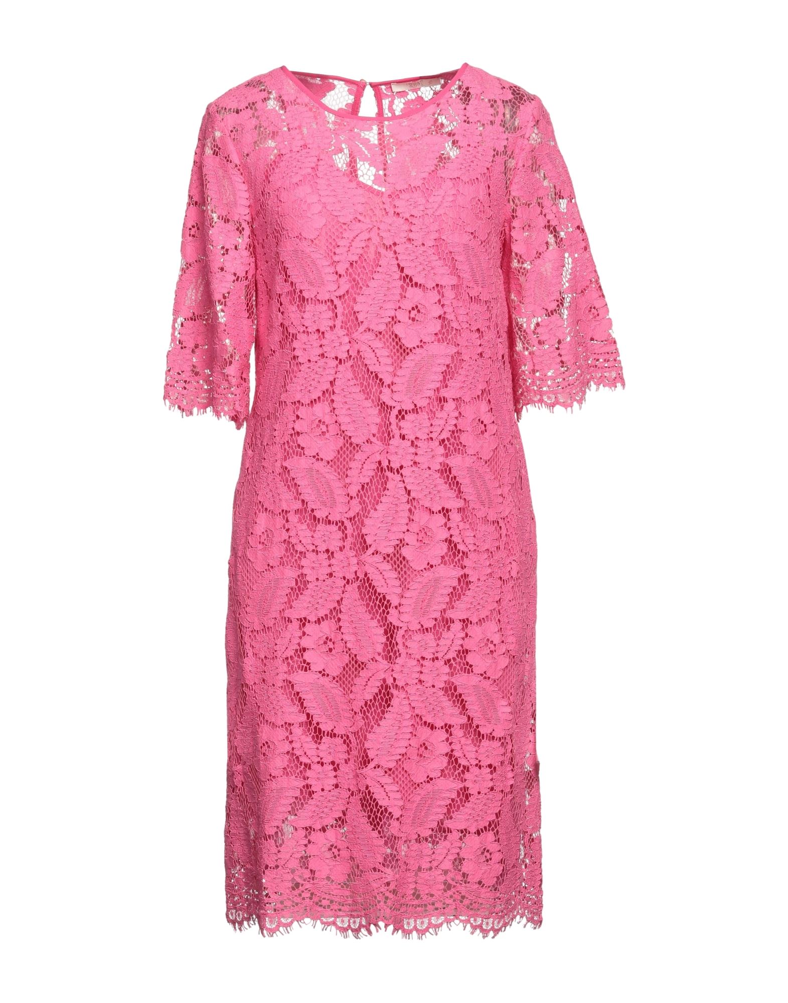 Seventy Sergio Tegon Midi Dresses In Pink