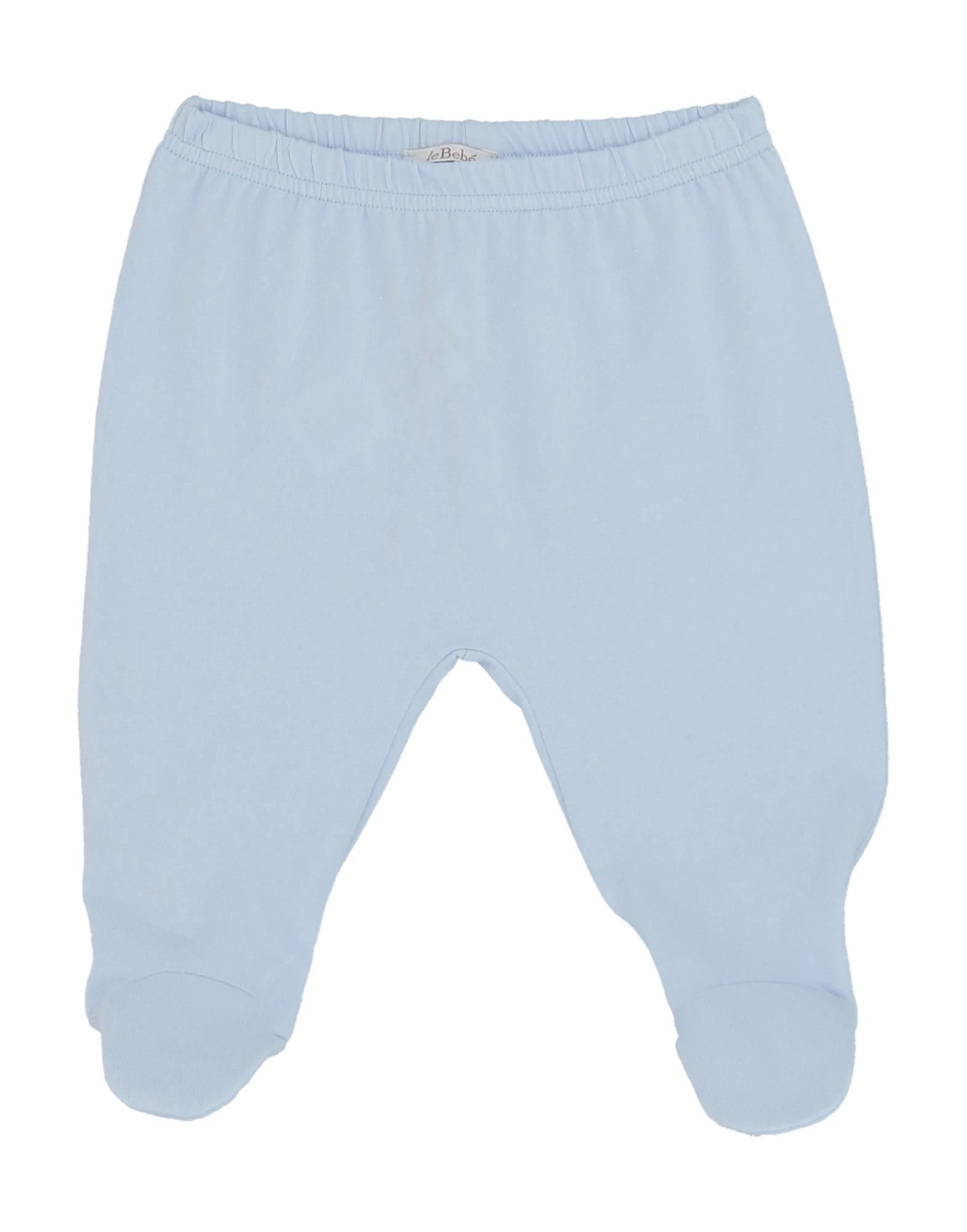 Le Bebé Kids'  Newborn Boy Pants White Size 3 Cotton, Elastane