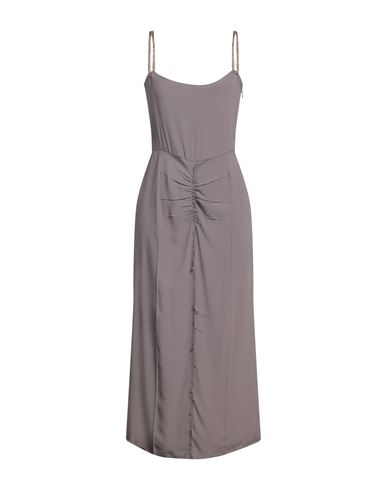 Red Valentino Woman Midi dress Coral Size 0 Polyester, Cotton