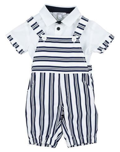 Aletta Newborn Boy Baby Jumpsuits & Overalls Midnight Blue Size 3 Cotton, Elastane