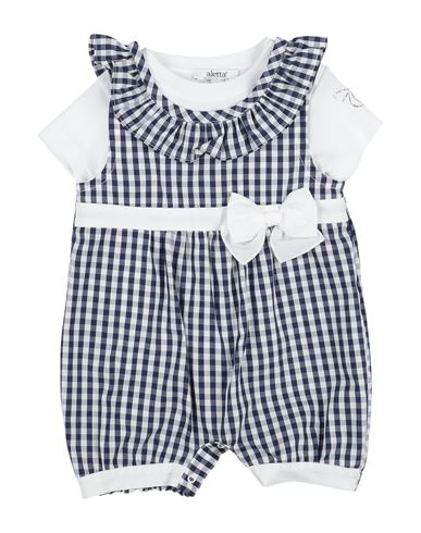 Aletta Newborn Girl Baby Jumpsuits Midnight Blue Size 3 Cotton