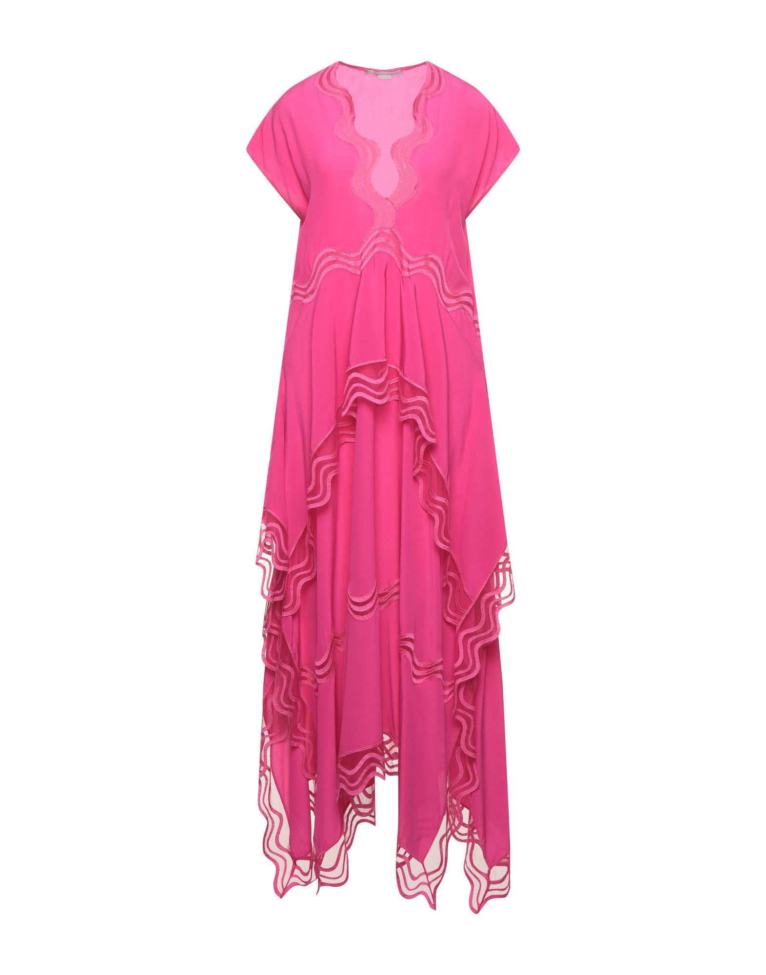 Stella Mccartney Midi Dresses In Fuchsia