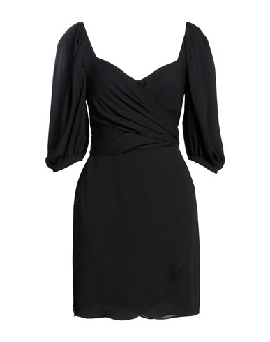 Hanita Woman Short Dress Black Size Xs Polyester